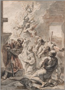 A Pásztorok imádata alkotó: Francesco Fontebasso