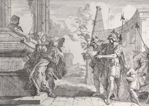 Polyxena feláldozása, Bacchanals and Histories, 1744., 1744.