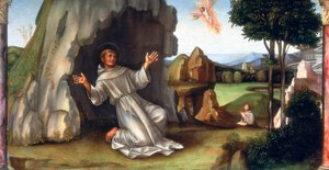 Szent Ferenc a stigmákat fogadja, 15. század vége – 16. század eleje