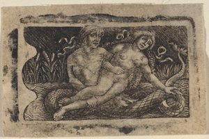Triton és Nimfa alkotó: Francesco Francia or Peregrino da Cesena