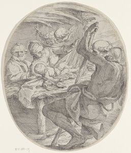 Krisztus születése alkotó: Francesco Giovane