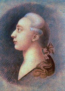Giacomo Casanova (1725-1798) portréja - par Francesco Giuseppe Casanova (1727-1802), c. 1750 - Szangvinikus, fekete-fehér kréta papíron - Állami Történeti Múzeum, Moszkva