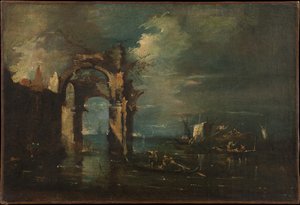 Lagúnatáj alkotó: Francesco Guardi