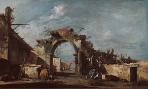 Romos boltív, 177593. alkotó: Francesco Guardi