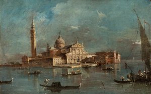 San Giorgio Maggiore alkotó: Francesco Guardi