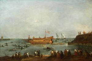 A dózse feleségül veszi az Adriát alkotó: Francesco Guardi