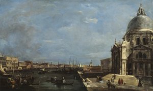A Canal Grande, Velence, 1760 körül alkotó: Francesco Guardi