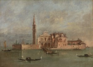 Velencei templom alkotó: Francesco Guardi