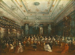 Velencei díszhangverseny alkotó: Francesco Guardi