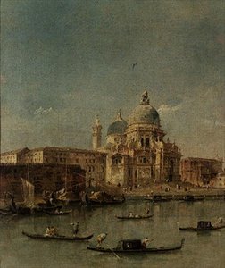 Velence, Santa Maria della Salute alkotó: Francesco Guardi