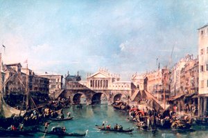 Velence, 1775 alkotó: Francesco Guardi