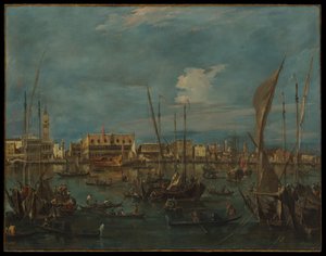 Velence a Szent Márk-medencéből alkotó: Francesco Guardi