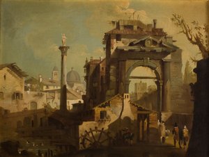 Egy olasz város látképe alkotó: Francesco Guardi