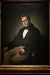 Alessandro Manzoni portréja alkotó: Francesco Hayez