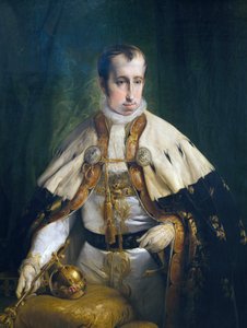 I. Ferdinánd osztrák portréja, Francesco Hayez alkotó: Francesco Hayez