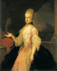 Az osztrák Marie Caroline portréja
