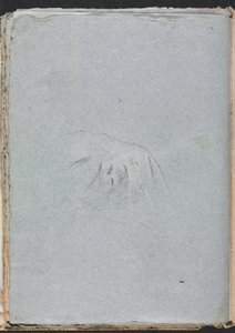 Verona vázlatfüzet: Drapéria 20. oldal, 1760. alkotó: Francesco Lorenzi