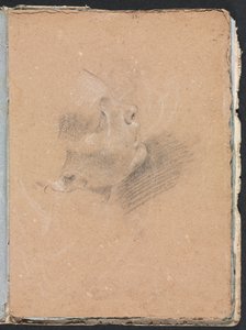 Verona vázlatfüzet: Női profil 65. oldal, 1760.
