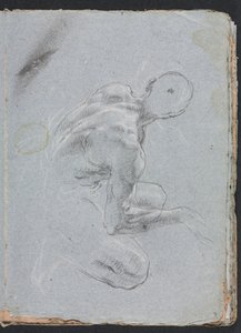 Verona Vázlatfüzet: Férfi akt hátulról 9. oldal, 1760.