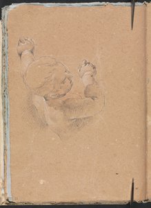 Verona vázlatfüzet: Puttó 22. oldal, 1760. alkotó: Francesco Lorenzi