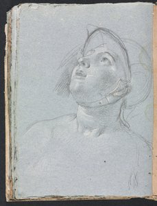 Verona vázlatfüzet: Katona 96. oldal, 1760. alkotó: Francesco Lorenzi
