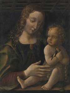 Szűz és Gyermek alkotó: Francesco Napoletano (attributed to)