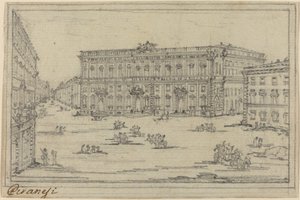 Palazzo della Consultà alkotó: Francesco Piranesi