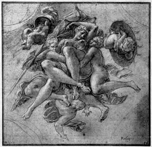 Tervezés az Ulysses Gallery számára, Fontainebleau, 1540-es évek, 1926