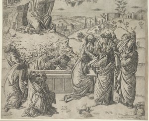 Szűz mennybemenetele, c. 1495. alkotó: Francesco Rosselli