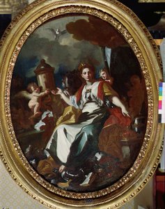 Európa allegóriája (olaj, vászon) alkotó: Francesco Solimena