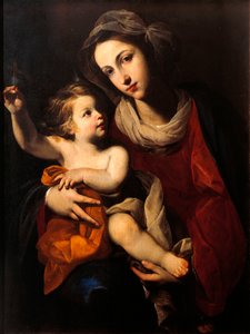 Francesco Solimena: Madonna és gyermeke (1657-1747)