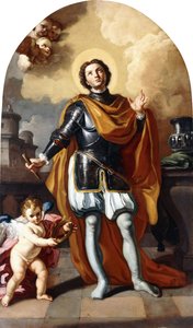 Francia Szent Lajos, alkotó: Francesco Solimena