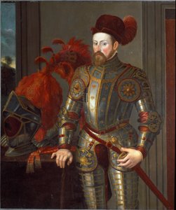 Tiroli Ferdinánd (II. Ferdinánd osztrák főherceg) portréja, 1546 után (festmény) alkotó: Francesco Terzio
