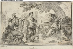 Párizs ítélete alkotó: Francesco Trevisani