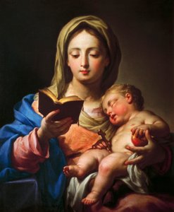 Madonna gyermekkel (olaj, vászon)