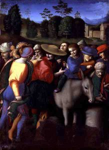 Az ellopott csésze visszaszerzése a Giuseppe Ebreo történeteiből (tempera a panelen)