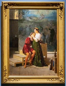 Raphael és Fornarina alkotó: Francesco Valaperta