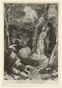 Assisi Szent Ferenc stigmatizációja alkotó: Francesco Villamena
