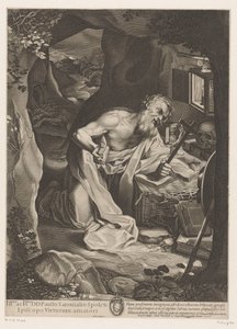 Szent Jeromos a vadonban