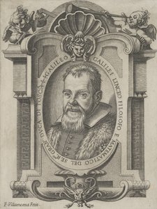 Galileo Galilei portréja, 1613. alkotó: Francesco Villamena
