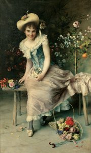 Szépség a kerti padon, 1897