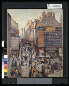 Rue Mouffetard (olaj, vászon)
