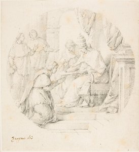 Angelo Maria Querinit XIII. Benedek bíborossá alakította, 1709-87.