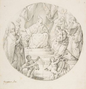 Nemesség csecsemőt ajándékoz Velencének, 1709-87.