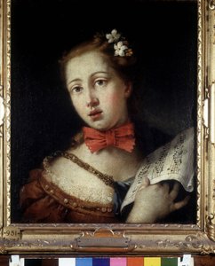 velencei énekes. F. Zugno festménye