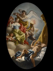 Bölcsesség és igazság allegóriája, 1750 körül