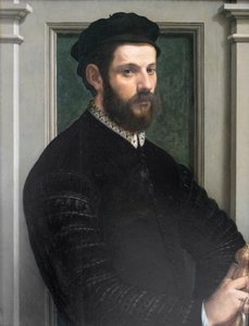 Egy úriember portréja alkotó: Francesco de Rossi Salviati Cecchino