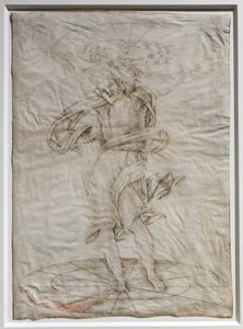 Atlasz, 1472-74 körül (toll pergamenre) alkotó: Francesco di Giorgio Martini