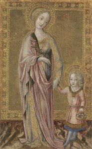 Szent Dorottya és a csecsemő Krisztus, 1460 körül