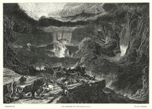 A hatodik pecsét felnyitása (metszet) alkotó: Francis (after) Danby